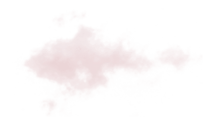 einzelne Wolke, freigestellt